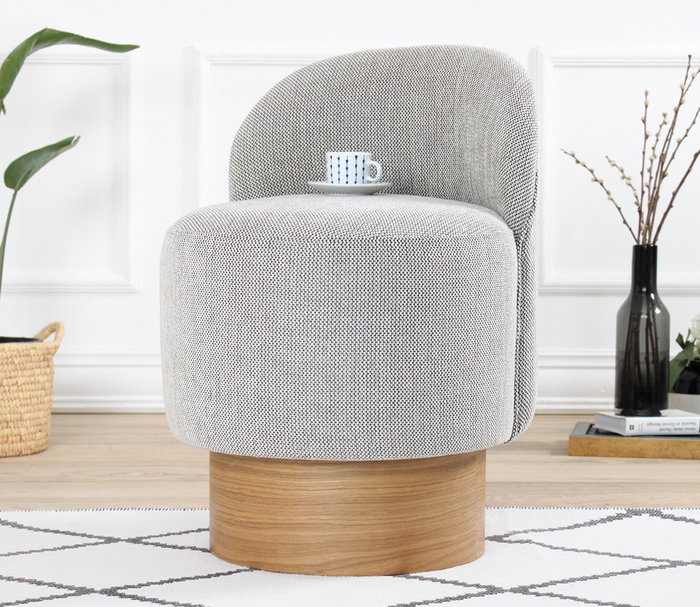 Atelier Del Sofa Barren Puf - Gris